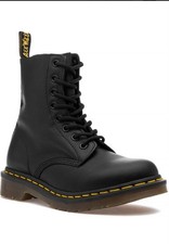 NIB Dr. Martens 1460 Black Leather Combat Utility Boots W5 Lace Up 8 Eye New