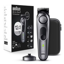 Braun Series 7 AiO7440 Rechargeable 12-in-1 Body Beard & Hair Trimmer
