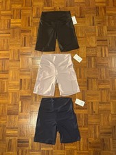 3 PAIR LULULEMON SHORTS WITH SIDE POCKETS ORIGINAL DESIGN WOMENS SIZE XL