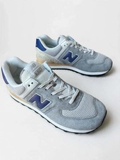 New Balance Mens 574 Sneakers Shoes Size 11.5 $100 U574SPB Slate Grey Rain Cloud