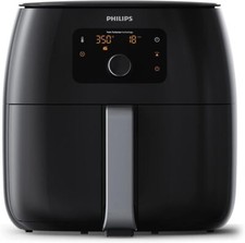 Philips Premium Airfryer XXL with Fat Removal and Rapid Air Technology (Black)
