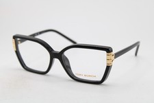 NEW TORY BURCH TY 4014U 1966 BLACK GOLD POLISHED AUTHENTIC EYEGLASSES 55-15 (New without tags)