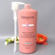 WITH PUMP Kerastase Chroma Absolu Fondant Cica Chroma 1000ml / 34oz (New without box)