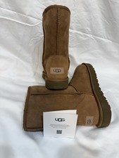 UGG Classic Short II 1016223 Chestnut Women’s Size 6 Sheepskin Boots New in Box