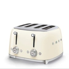 SMEG 4-Slice Retro Style Toaster [TSF03], Various Colors, NEW