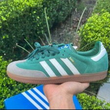 Adidas Samba OG Collegiate Green Gum Grey Toe ID2054 New 10-13