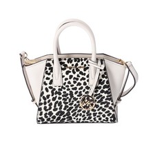 Michael Kors Avril XS Satchel Shoulder Crossbody Bag Exotic Light Cream Multi