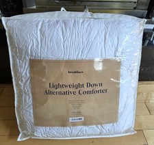 Brooklinen Down Alternative Lightweight Comforter King/Cal.King Retail $269 #544