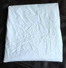 Brooklinen Classic Percale Duvet Cover King/Cal.King White Ret. $229 #546 Cotton (New without tags)