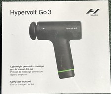 Hyperice - Hypervolt Go 3 - Black BRAND NEW SEALED FREE SHIPPING