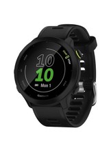 Garmin - Forerunner 55 GPS Smartwatch 42mm Fiber-Reinforced Polymer - Black (New other (see details))