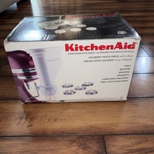 KitchenAid Gourmet Pasta Press Stand Mixer Attachment KPEXTA Complete NOS