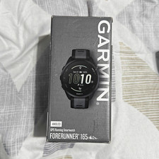 Garmin Forerunner 165 AMOLED GPS Running Smartwatch 43mm Black