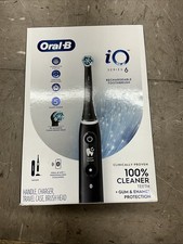 Oral-B iO Series 6 Electric Toothbrush Black Lava Rechargeable Bluetooth