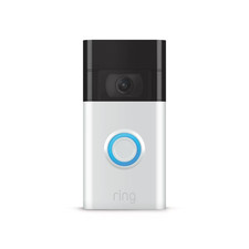 Ring Video Doorbell (2nd Generation) 1080p HD WiFi - Satin Nickel - Certified (Open box)