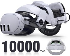 Battery Head Strap 10000mAh VR Headset Accessories For Oculus Meta Quest 3/3s/2