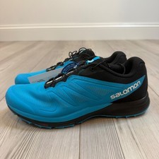 Salomon Sense Pro 2 Scuba Blue Black Trail Running Shoes 379141 Mens 8 NEW
