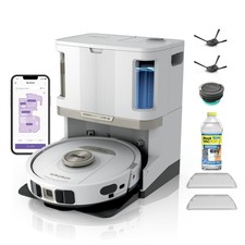 SHARK ROBOT VACUUM AND MOP SELF-EMPTY SELF-REFILL & SELF-CLEAN - WHITE