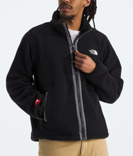 Mens The North Face Fleeski Full Zip Sherpa Fleece Coat Jacket New (New without tags)