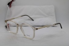 NEW MONCLER ME 2012 3003 CLEAR GOLD GREY AUTHENTIC EYEGLASSES 51-20 (New without tags)