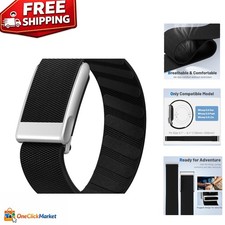 Adjustable & Comfortable Sport Band for WHOOP 5.0, One, Peak, Life - Black