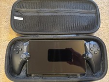 Sony PlayStation 5 Portal Remote Black PS5 Handheld Minty Screen NO DRIFT W Case