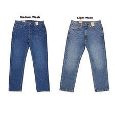 Levi's Men's 505 Regular Fit Straight Leg Stretch Denim Jeans