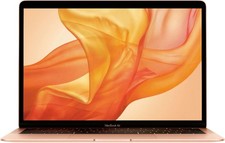 Apple MacBook Air 13 i5 1.6GHz 8GB 128GB Gold MVFM2LL/A (2019) - 1 Year Warranty (Very Good - Refurbished)