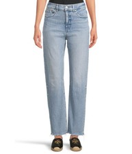 Madewell Womens 90s Straight in Hallstead Wash Hallstead Wash Size 27