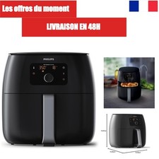 Philips Premium Airfryer XXL 7 Qt Digital Black HD9650/96