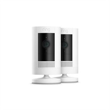 Ring Outdoor Cam (Stick Up Cam) 1080p Wireless Security Camera (Battery) 2pk: (Open box)