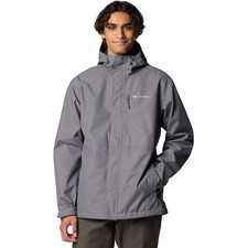 Columbia Men's Hikebound II Waterproof Rain Jacket, Omni-Tech, City Grey, (New without tags)