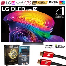 LG 65 inch OLED evo AI C6 4K Smart webOS TV (2026) w/ 26 Month Protection Bundle
