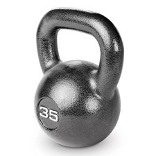 Marcy Hammertone Kettlebell 35lbs - Black (New other (see details))