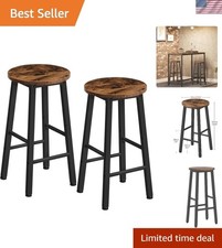 Comfortable Counter Height Bar Stools - Set of 2, 25.8