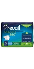 Prevail Per-Fit 360° Unisex Daily Briefs Maximum Plus Absorbency Refastenable (Open box)