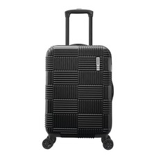 American Tourister NXT Hardside Large Checked Spinner Suitcase - Blackout: