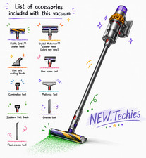 Refurbished Dyson V15 Detect Total Clean Extra - Yellow/Nickel