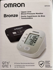 Omron Bronze Upper Arm Blood Pressure Monitor BP5150 New -Open Box - Sealed Unit