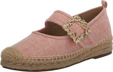 Sam Edelman Women's Maddy Mary Jane Flat Pink Lotus 6.5M