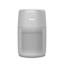 Levoit Core Mini Air Purifier Gray: 3 Settings Captures Mold & Pet