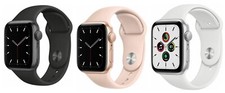 Apple Watch SE 40mm 44mm GPS + WiFi + Cellular Pink Gold Gray Silver - Good (Good - Refurbished)