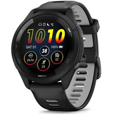 Garmin Forerunner 265 GPS Smartwatch - 46mm, Black/Powder Gray (New other (see details))