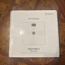 Withings Body Pro 2 RPM Edition Smart Scale WBS14 WiFi/Bluetooth - Black - NIB