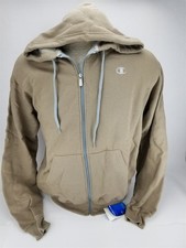 Eco Fleece Full-Zip Men's Hoodie Jacket Champion CS2468 Large Timberwolf pockets
