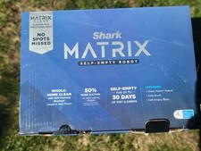 WHITE Shark Matrix Self-Empty Robot Vacuum for Carpet & Hard Floors