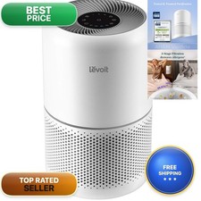 LEVOIT Core 300 Air Purifier with H13 True HEPA Filter, White