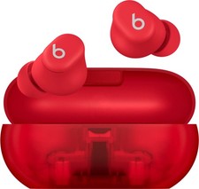 Beats by Dr. Dre Solo Buds Transparent Red In Ear Headphones MUW03LL/A (Open box)