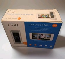 Ring Video Doorbell Pro – 1080p HD Wi‑Fi – Open Box – Unused - Bonus Faceplates
