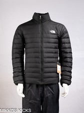 Mens The North Face Minoqua Flare II 2 Insulated 600-Down FZ Puffer Jacket Black